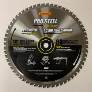 10" x 60T Pro Steel Steel Cutting Saw Blade #40142